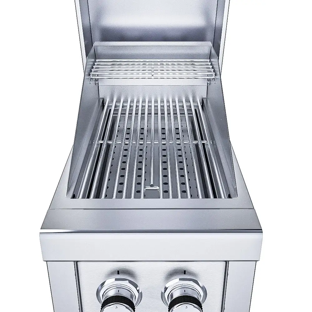 Sunstone Ruby Series 13" Stainless Steel Companion Pro Natural Gas Burner with LED Accent Light