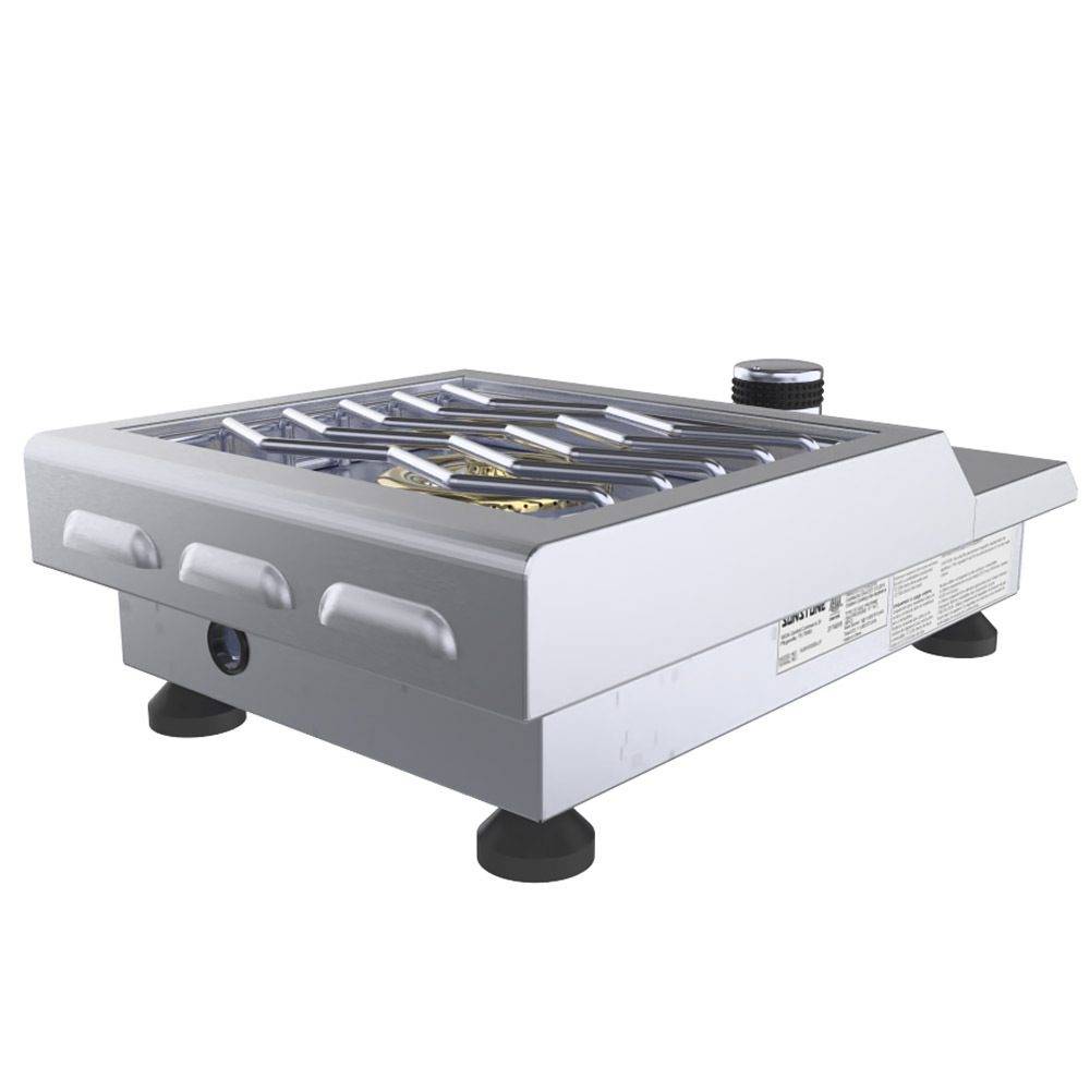 Sunstone Ruby Series 13" Stainless Steel Counter-Top/Drop-In Single Propane Burenr