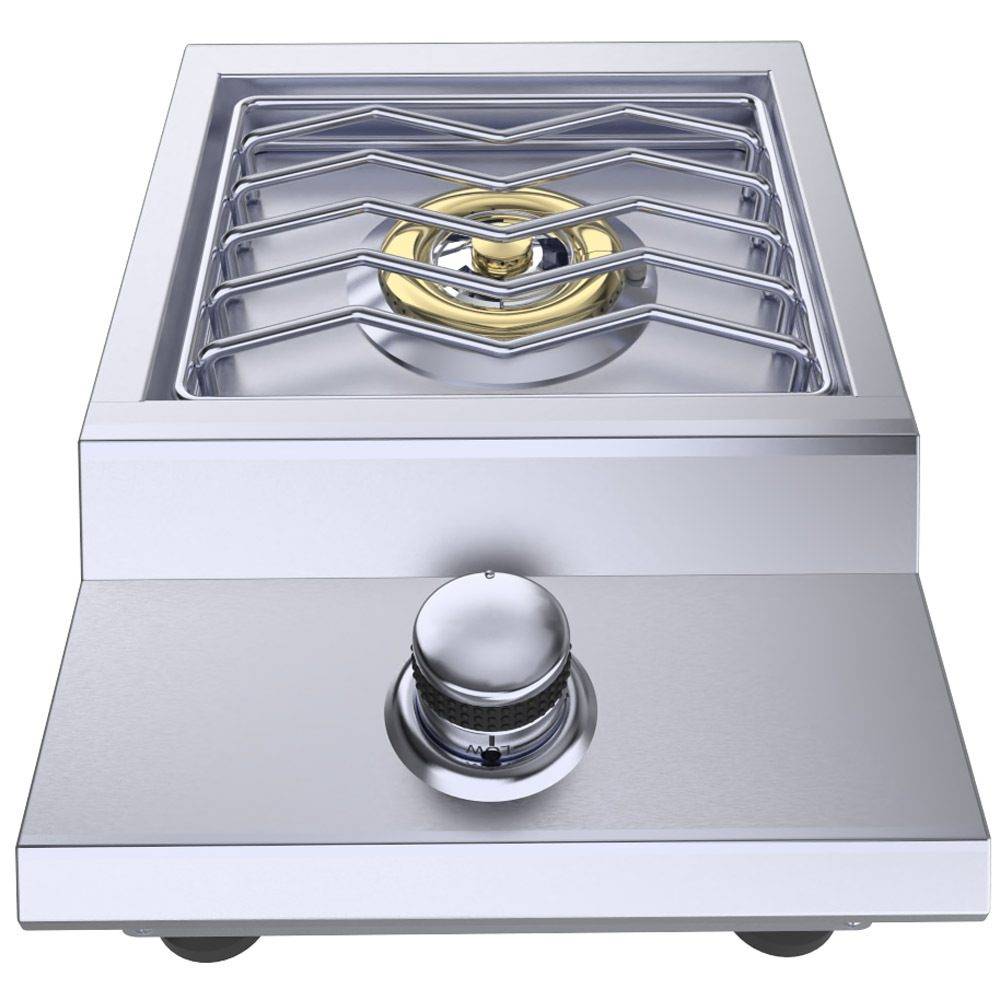 Sunstone Ruby Series 13" Stainless Steel Counter-Top/Drop-In Single Propane Burenr