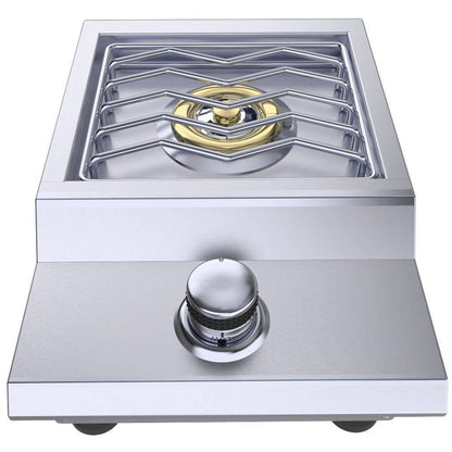 Sunstone Ruby Series 13" Stainless Steel Counter-Top/Drop-In Single Propane Burenr