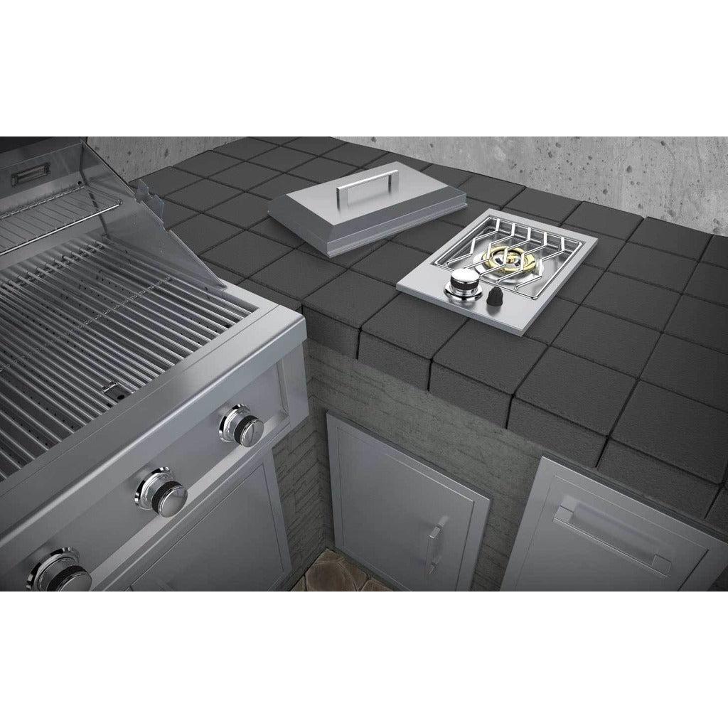 Sunstone Ruby Series 13" Stainless Steel Single Side Drop-In Propane Burner