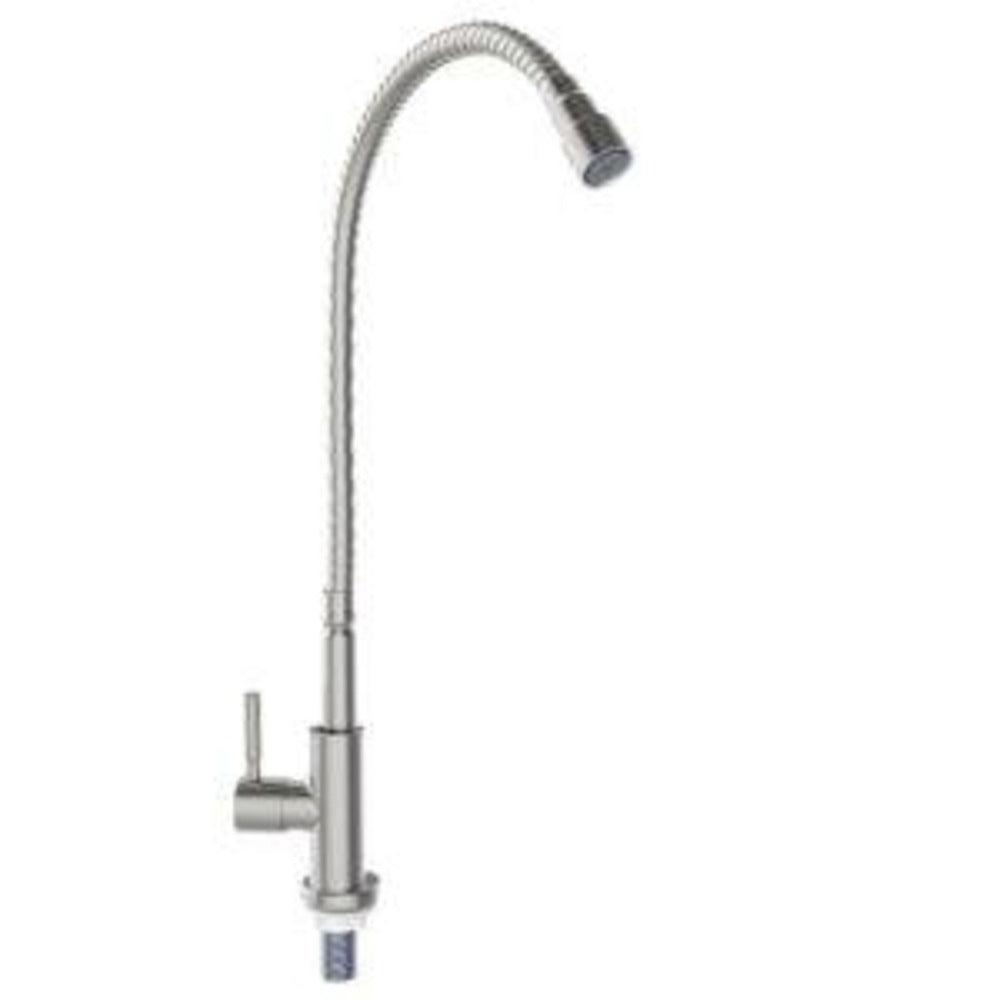 Sunstone Satin Finish Cold Water Faucet with Flexible Neck