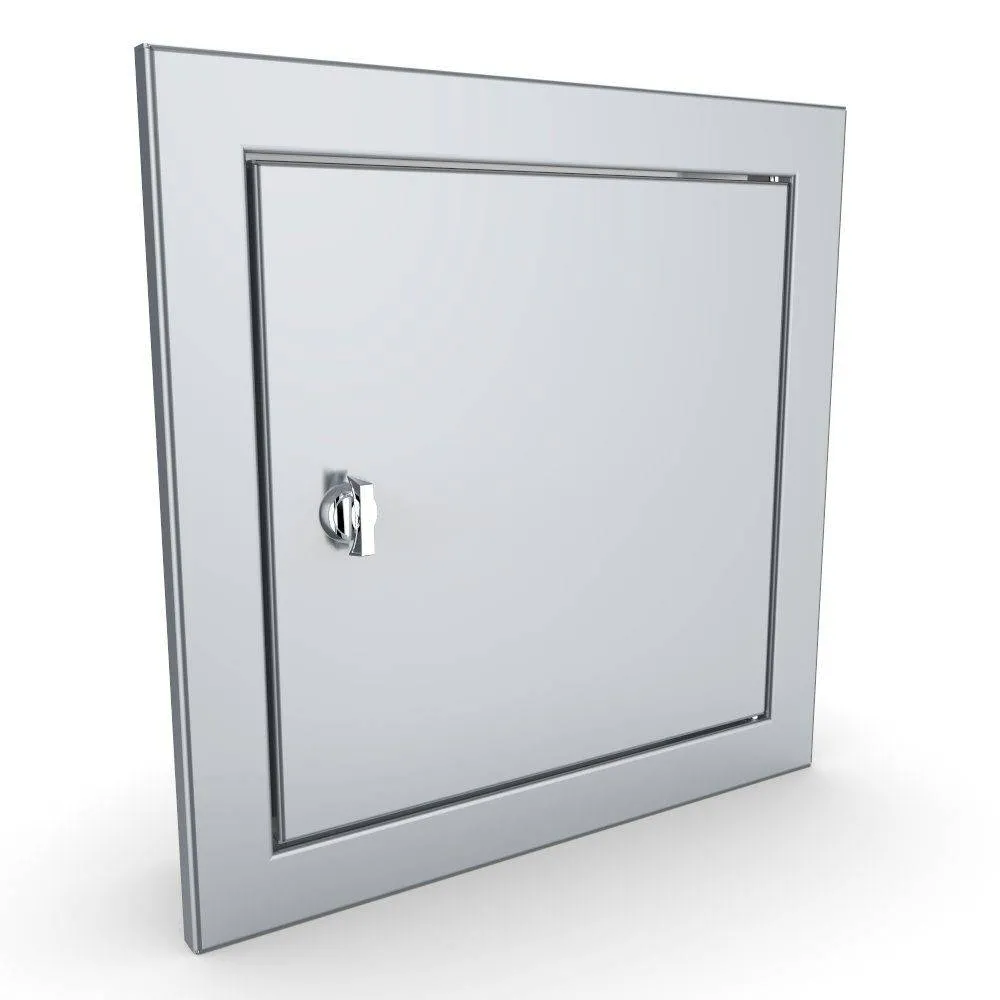 Sunstone Signature Series 12" x 12" Stainless Steel Beveled Frame Single Access Door
