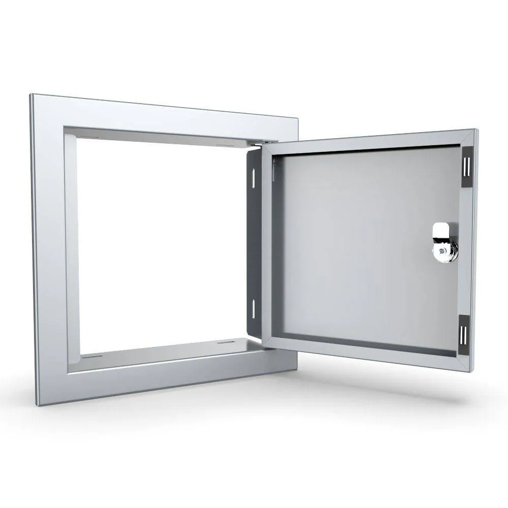 Sunstone Signature Series 12" x 12" Stainless Steel Beveled Frame Single Access Door