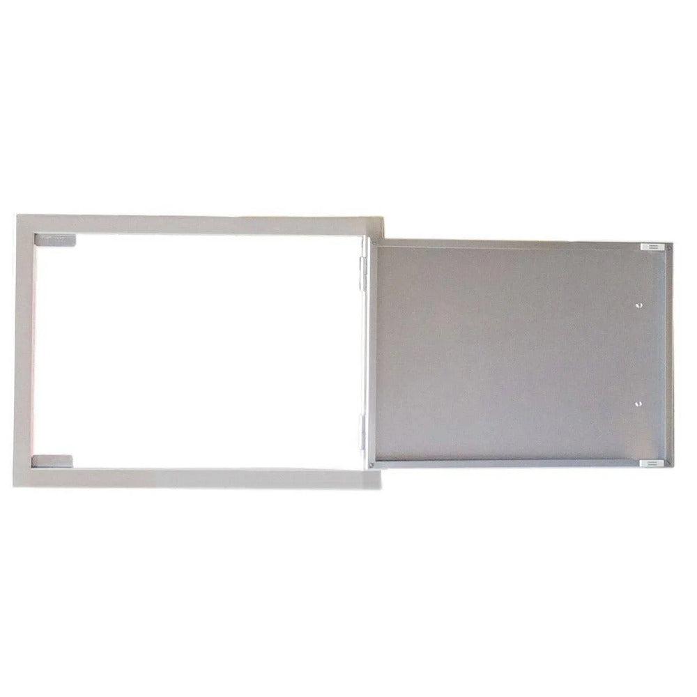Sunstone Signature Series 17" x 24" Stainless Steel Beveled Frame Reversible Vertical Door