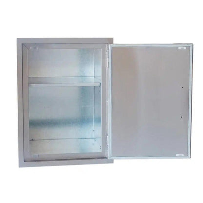 Sunstone Signature Series 17" x 24" Stainless Steel Beveled Frame Weather Sealed Dry Storage Pantry