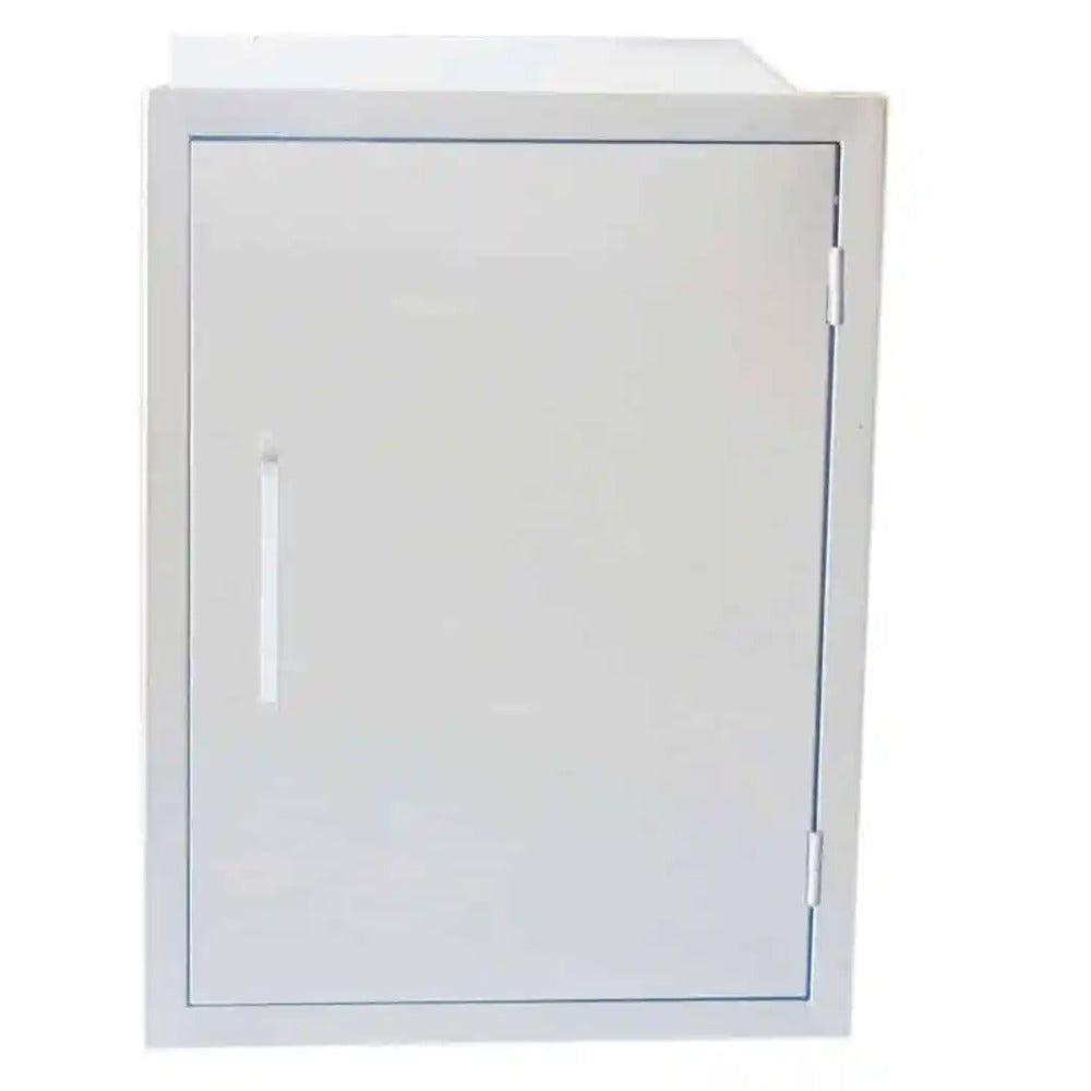 Sunstone Signature Series 17" x 24" Stainless Steel Beveled Frame Weather Sealed Dry Storage Pantry