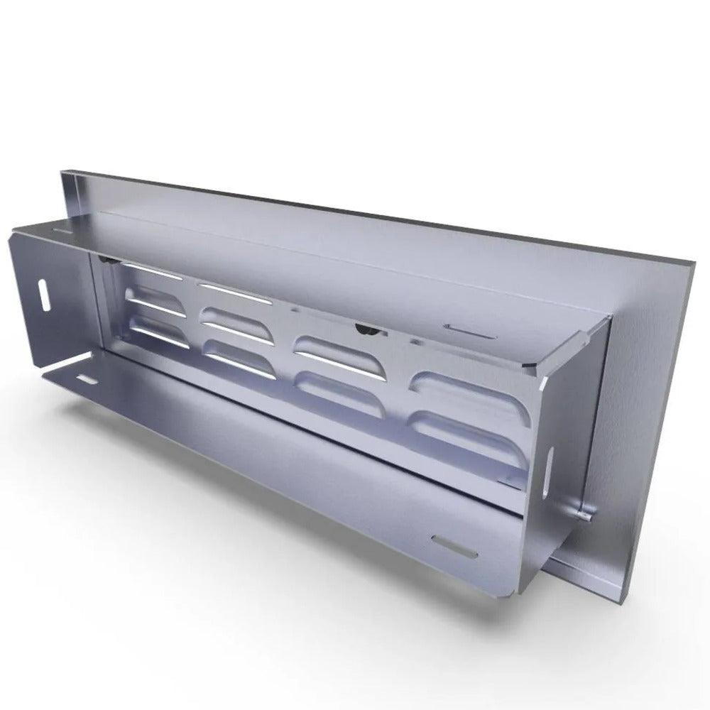 Sunstone Signature Series 18" Stainless Steel Vented Panel Door with Concealed Pressure Hinge