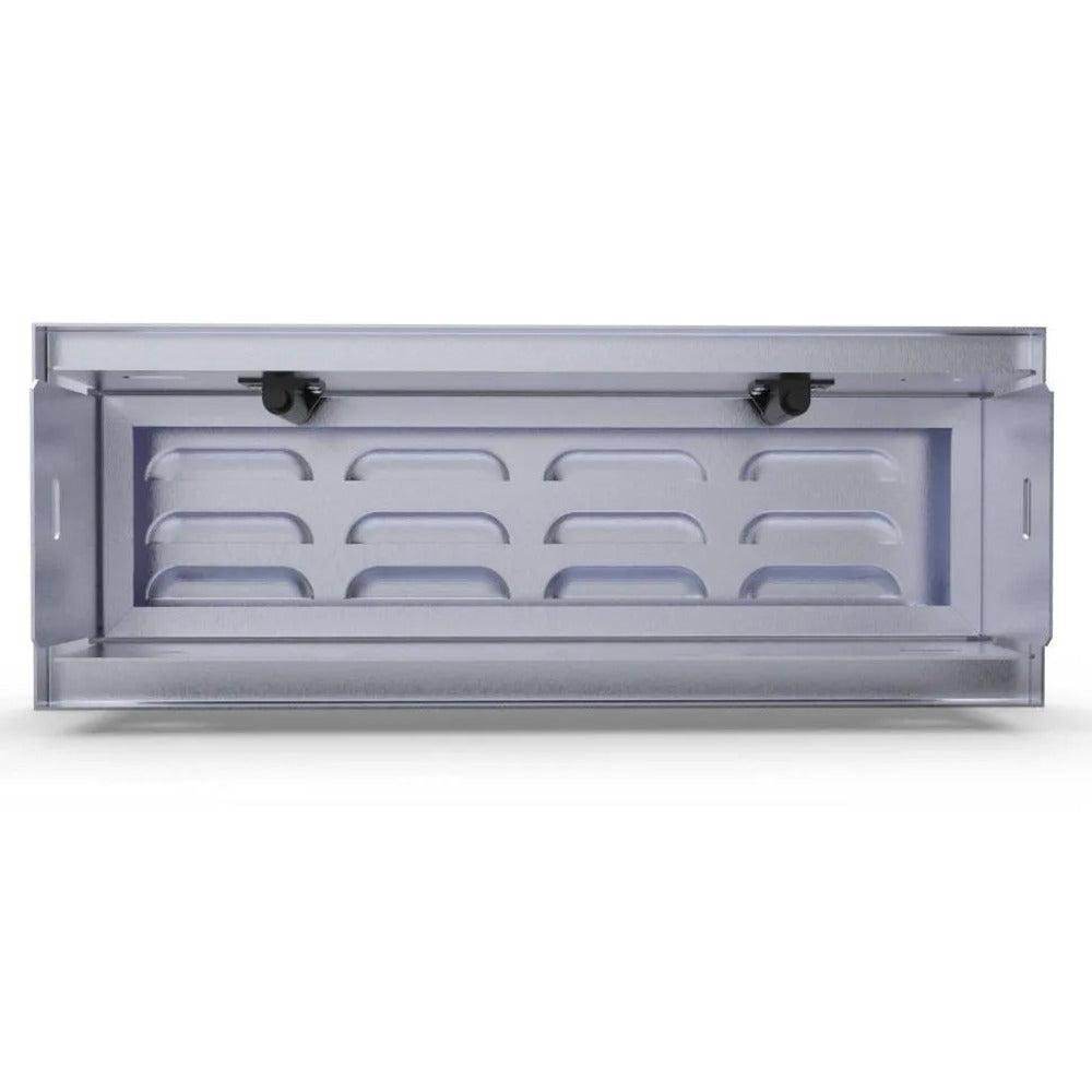 Sunstone Signature Series 18" Stainless Steel Vented Panel Door with Concealed Pressure Hinge