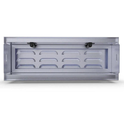 Sunstone Signature Series 18" Stainless Steel Vented Panel Door with Concealed Pressure Hinge