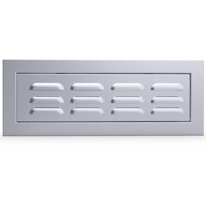 Sunstone Signature Series 18" Stainless Steel Vented Panel Door with Concealed Pressure Hinge