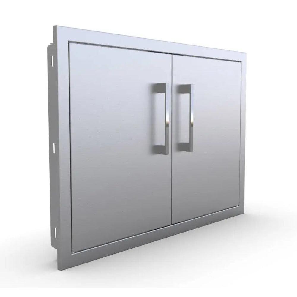 Sunstone Signature Series 30" Stainless Steel Beveled Frame Double Door