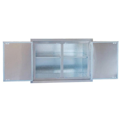 Sunstone Signature Series 30" Stainless Steel Beveled Frame Weather Sealed Dry Storage Pantry