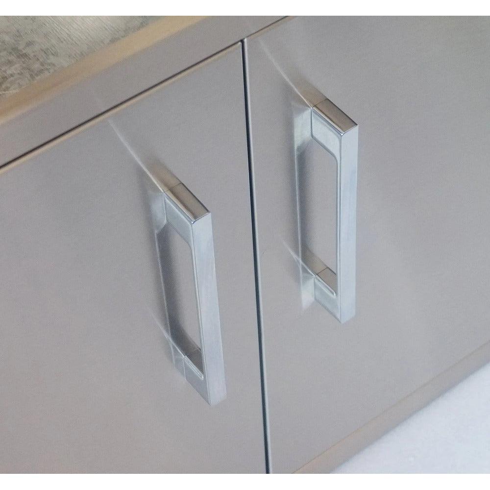 Sunstone Signature Series 30" Stainless Steel Beveled Frame Weather Sealed Dry Storage Pantry
