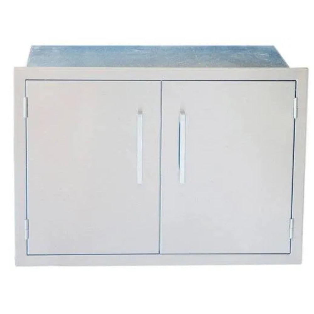 Sunstone Signature Series 30" Stainless Steel Beveled Frame Weather Sealed Dry Storage Pantry