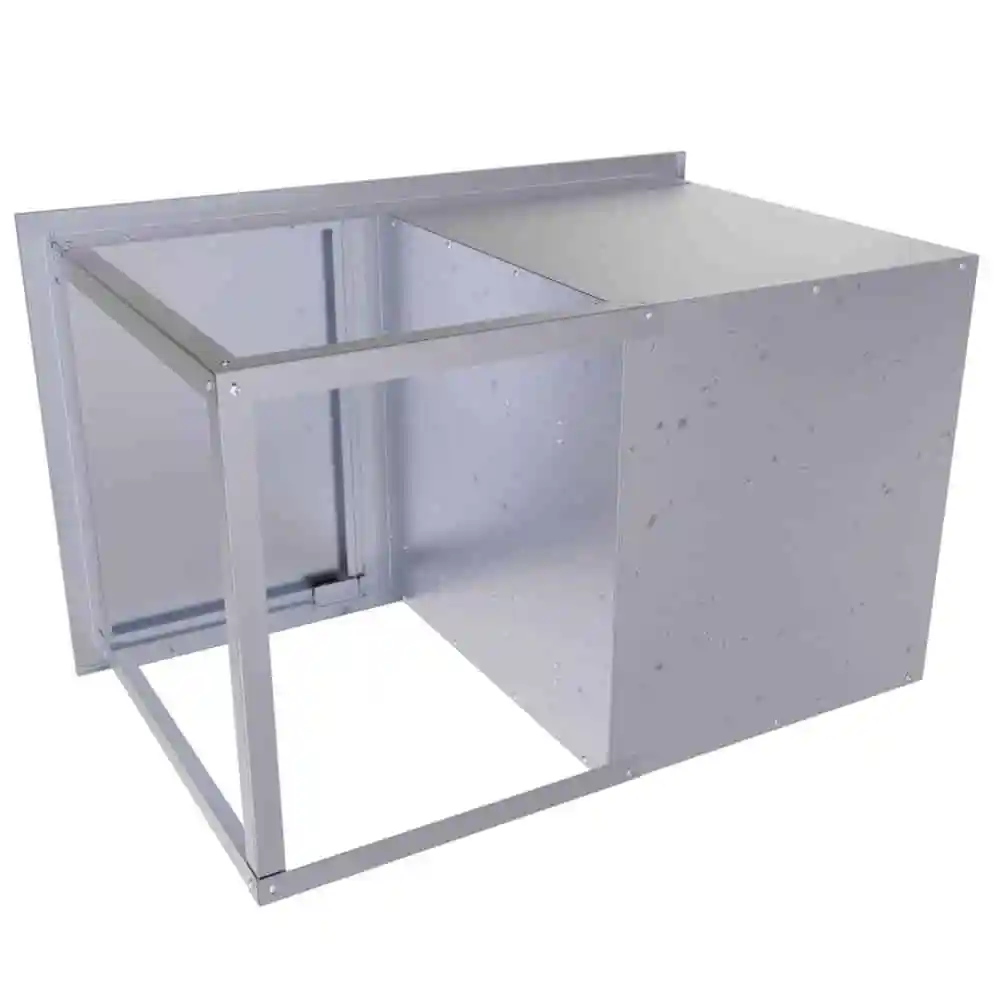 Sunstone Signature Series 36" Stainless Steel Beveled Style Double Drawer and Door Combo