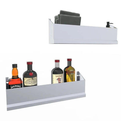 Sunstone Stainless Steel Heavy-Duty Speed Rail Pocket Shelf