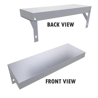 Sunstone Stainless Steel Sturdy Wall Shelf