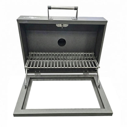 Sunstone StarBBQ 24" BBQ Hood Rim With Chimney & Warming Rack