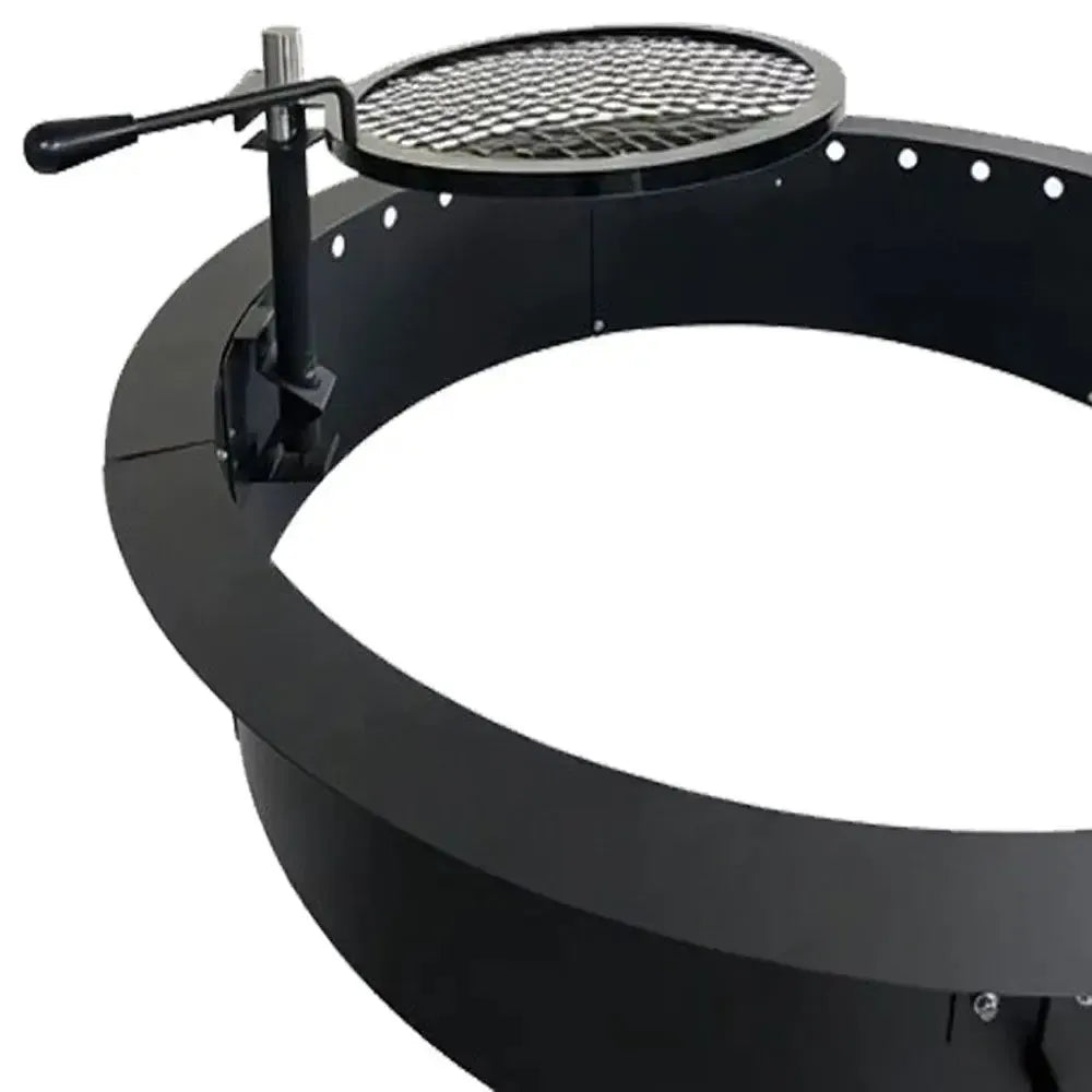 Sunstone StarBBQ 36″ Smokeless Fire Pit Insert Dual Grill Package
