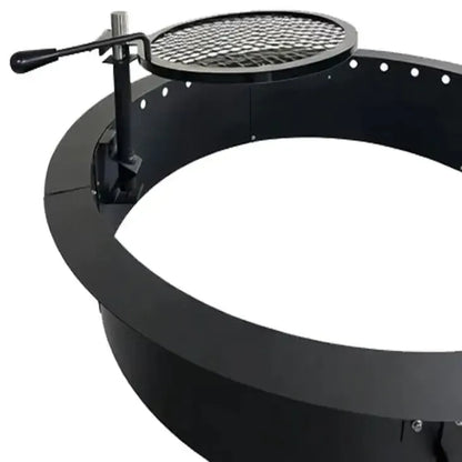 Sunstone StarBBQ 48″ Smokeless Fire Pit Insert Dual Grill Package