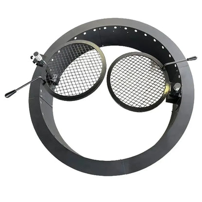 Sunstone StarBBQ 48″ Smokeless Fire Pit Insert Dual Grill Package