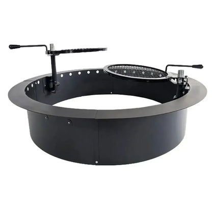 Sunstone StarBBQ 48″ Smokeless Fire Pit Insert Dual Grill Package