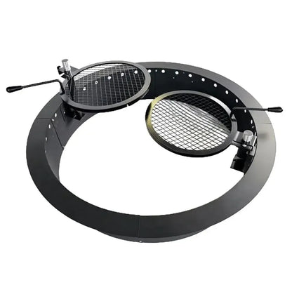 Sunstone StarBBQ 48″ Smokeless Fire Pit Insert Dual Grill Package