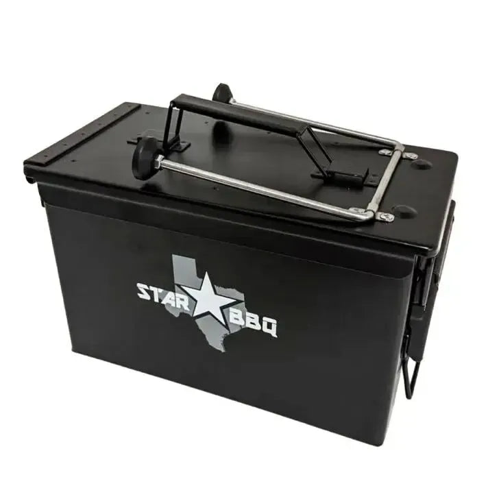 Sunstone StarBBQ Rocket Stove Camper Box With Military-Grade Ammo Can Portable Stove