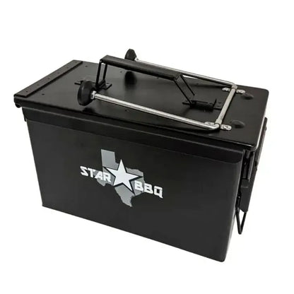 Sunstone StarBBQ Rocket Stove Camper Box With Military-Grade Ammo Can Portable Stove