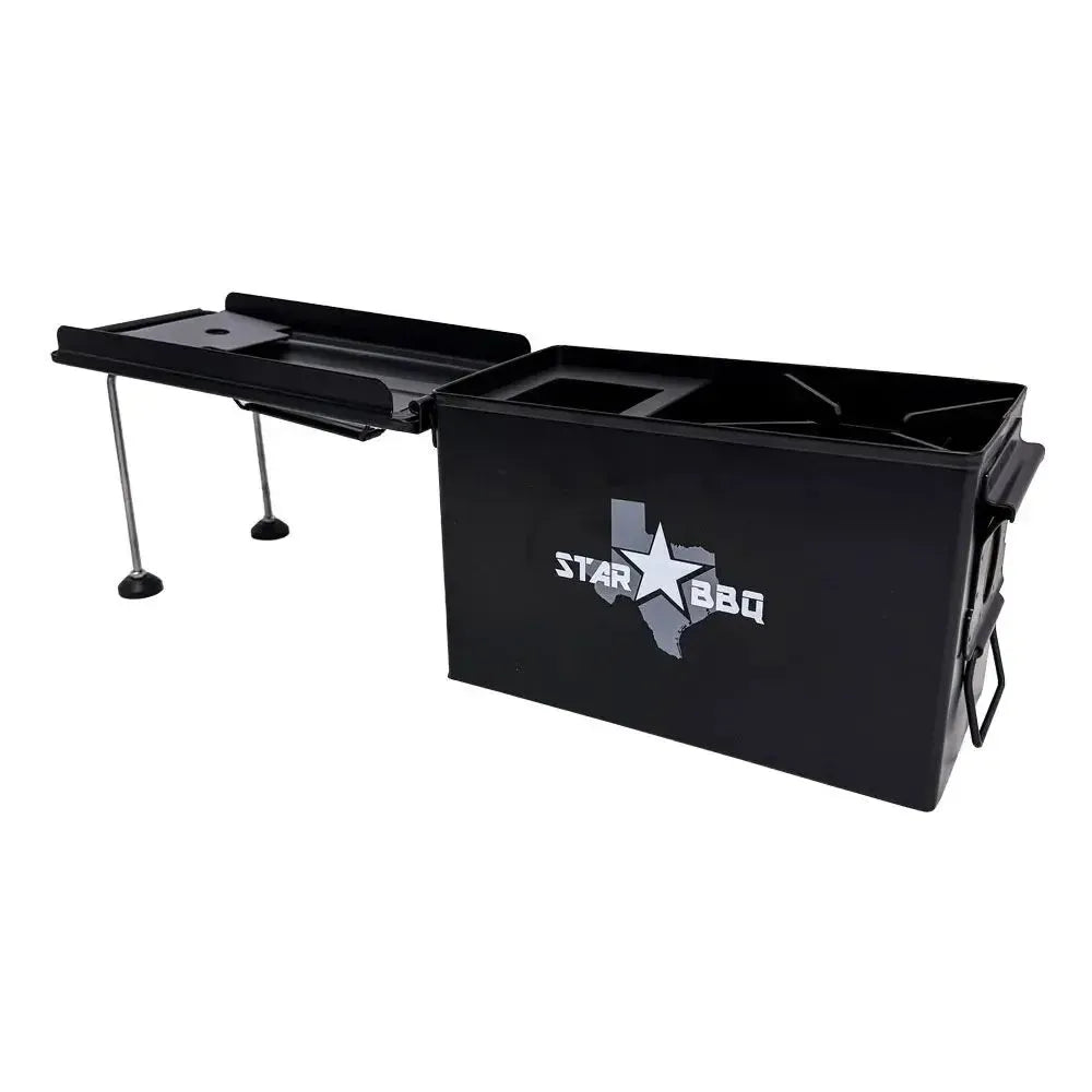 Sunstone StarBBQ Rocket Stove Camper Box With Military-Grade Ammo Can Portable Stove