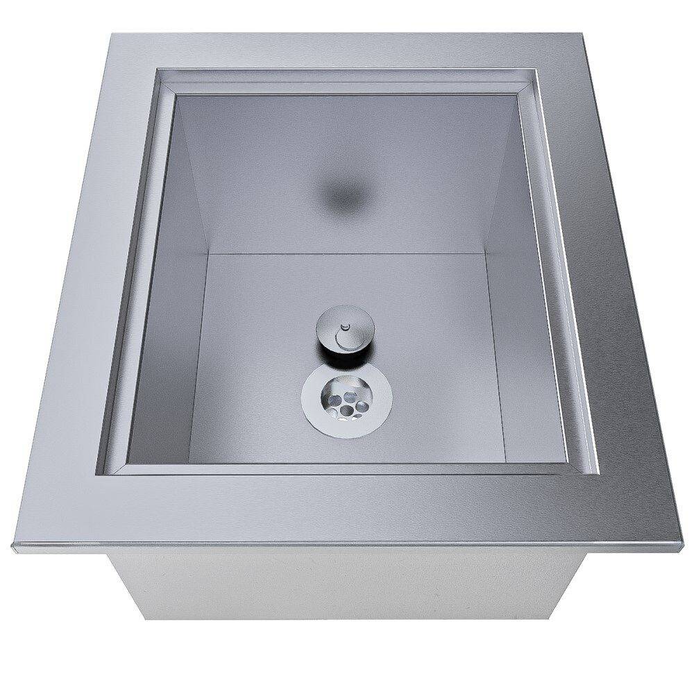 Sunstone Texan Series 15" Stainless Steel Insulated Ice Chest