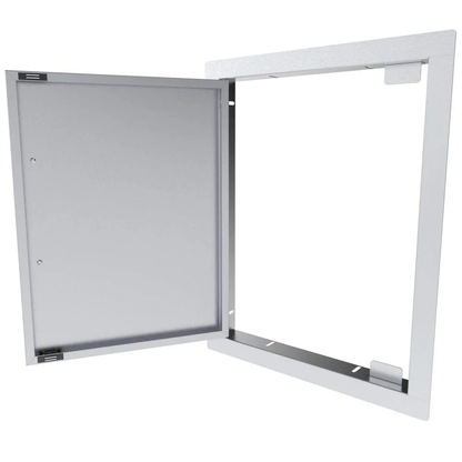 Sunstone Texan Series 16" Stainless Steel Reversible Door