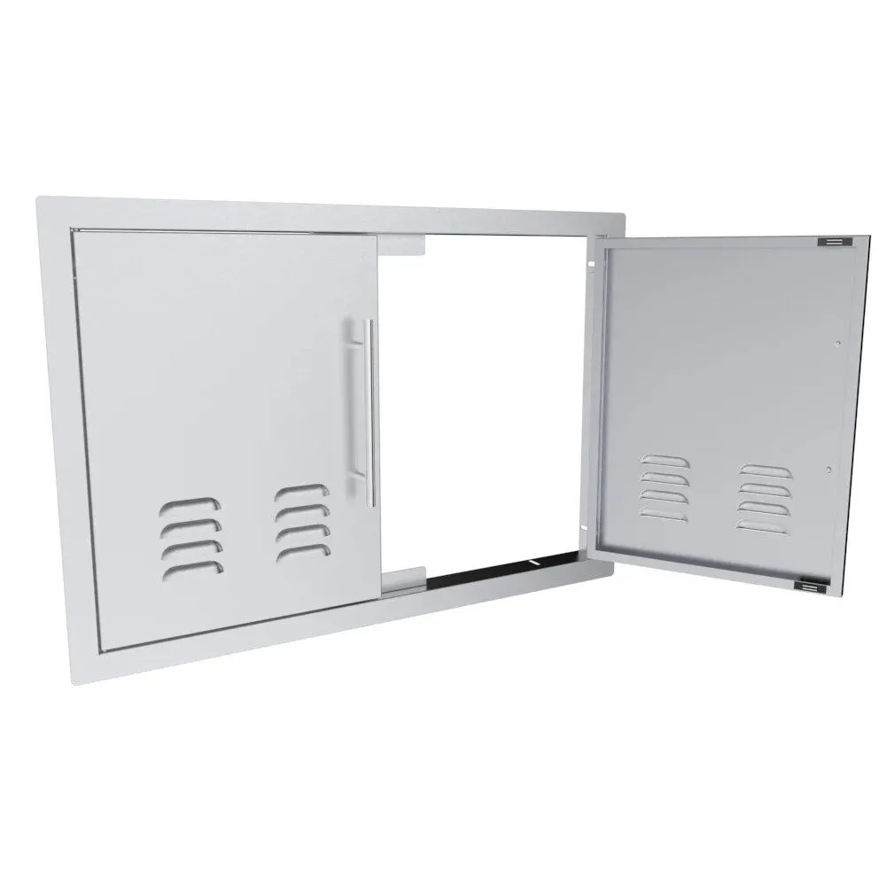 Sunstone Texan Series 30" Stainless Steel Vented Double Access Door