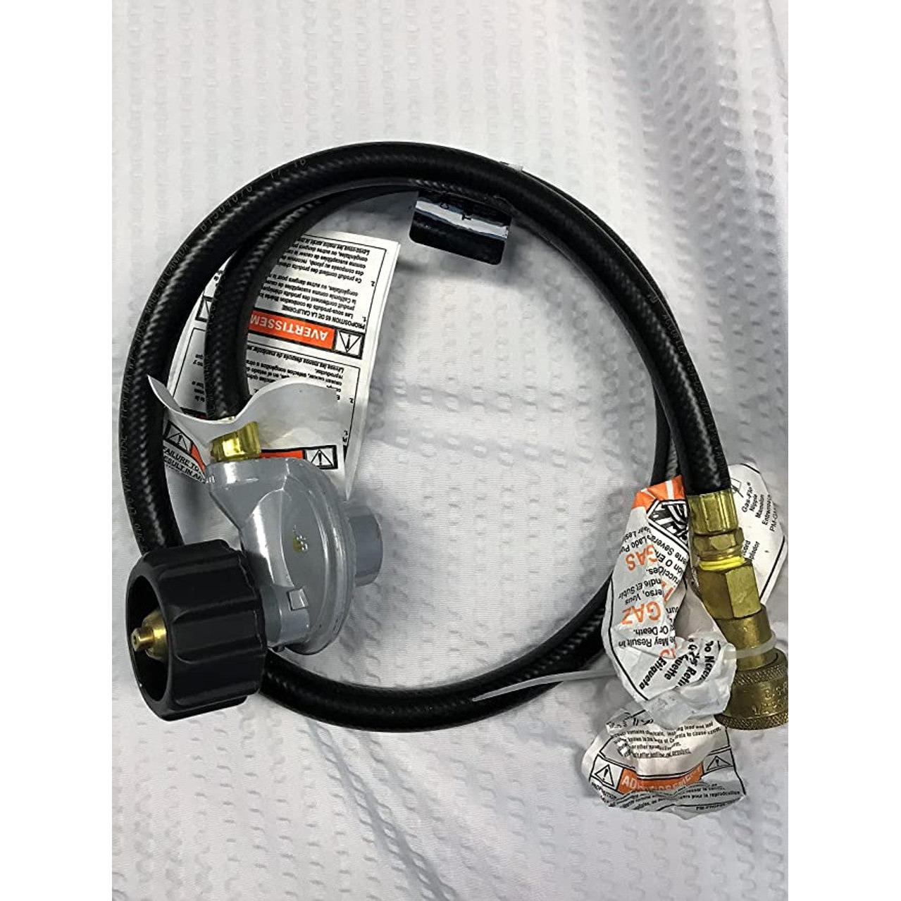 TEC Grills 20 Lb LP Gas Cylinder Supporting Regulator and 3 Ft Hose