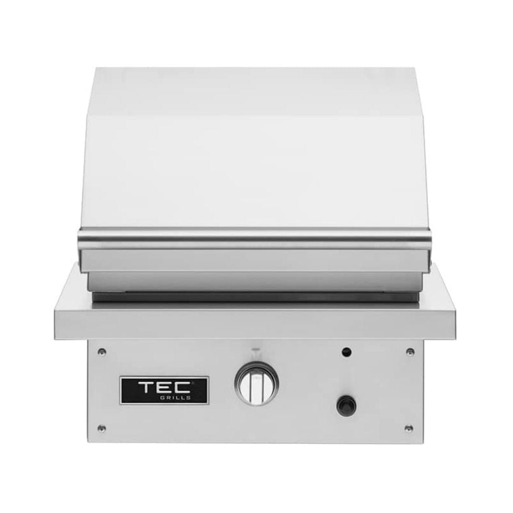 TEC Grills 26" Patio FR Built-In Infrared Gas Grill On Midcentury Modern Island