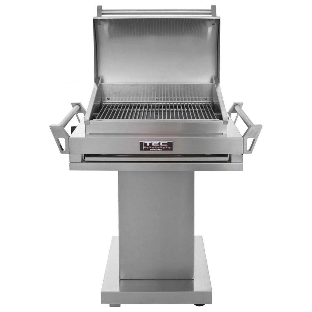 TEC Grills 36" G-Sport FR Infrared Gas Grill On Stainless Steel Pedestal