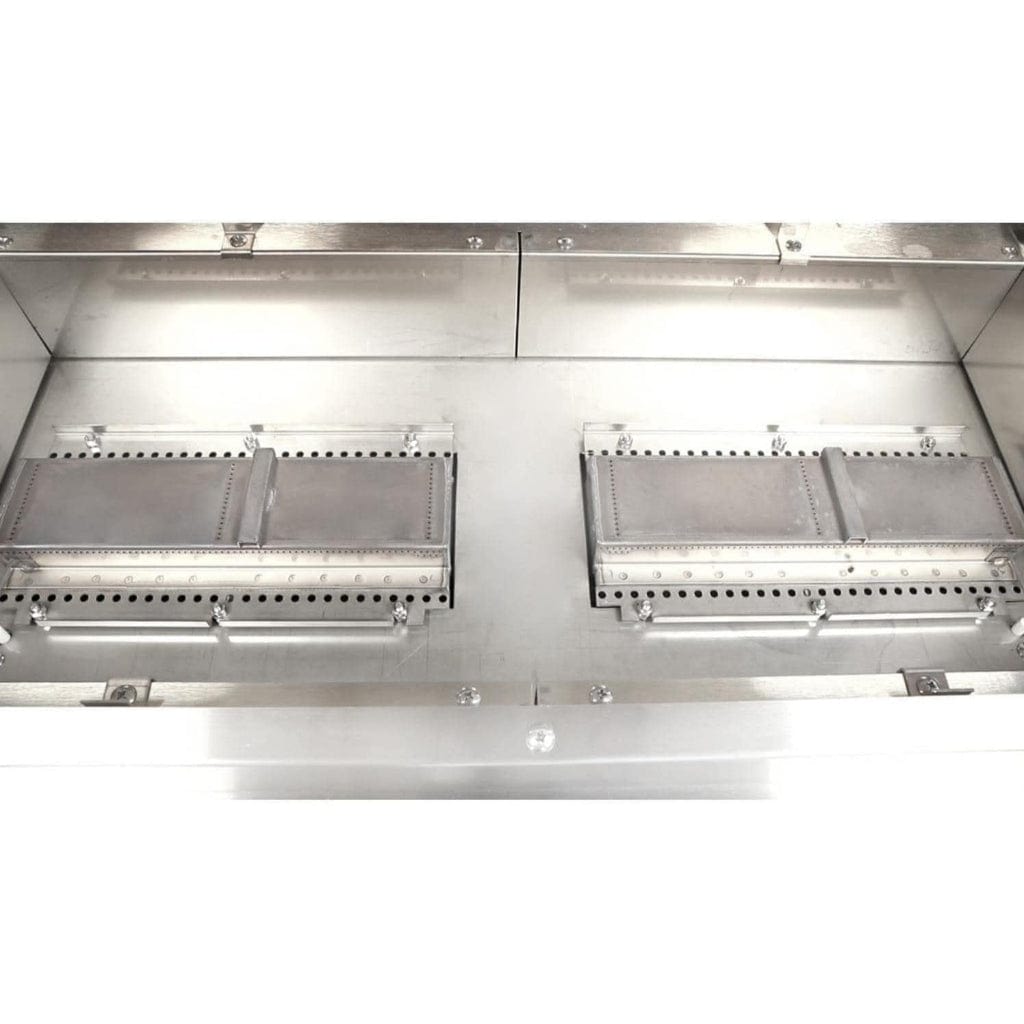 TEC Sterling Patio FR 44" Stainless Steel Natural Gas Infrared Grill On Island With 79” Drawer Modules