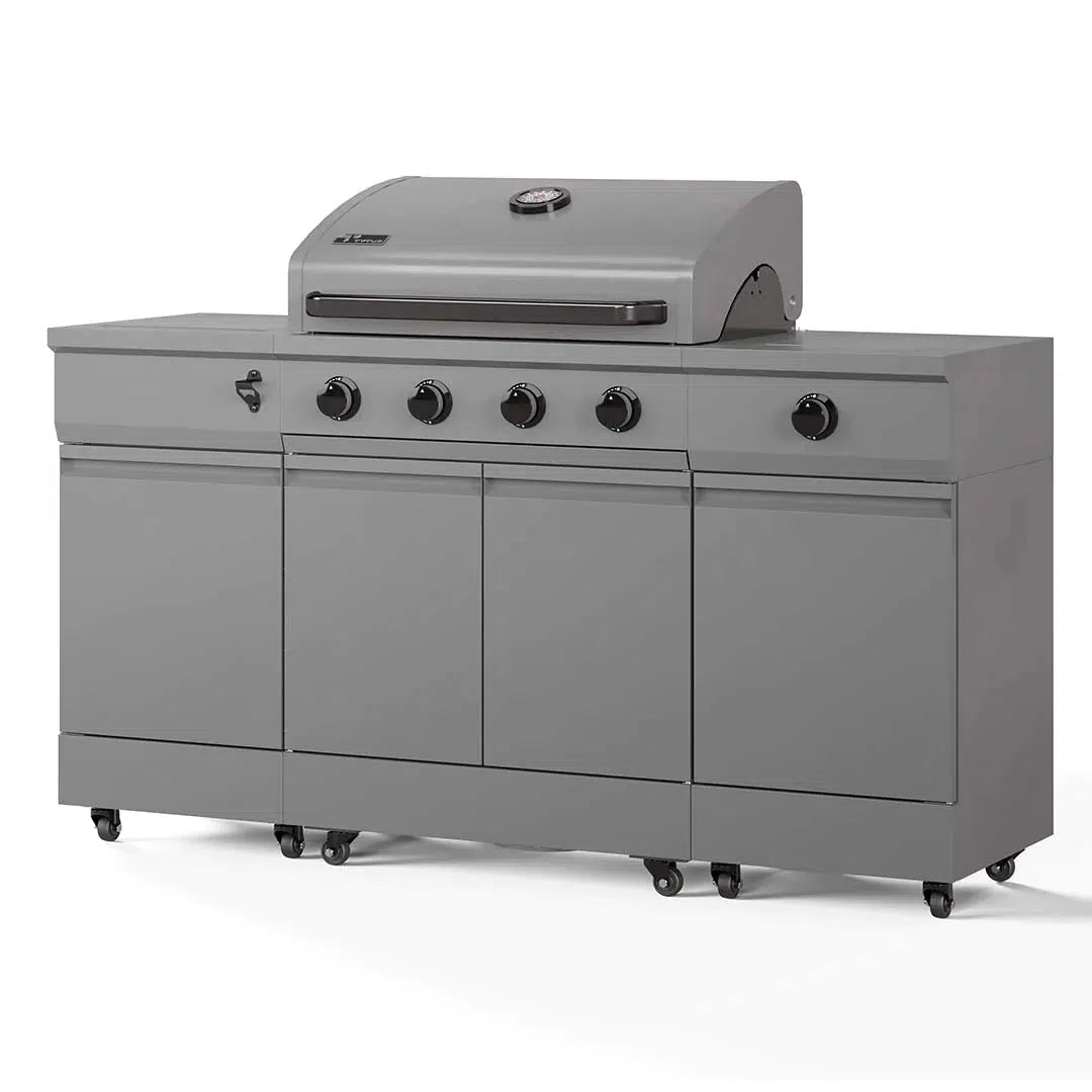 TYTUS Fresno Series Gunmetal Gray Island Grill