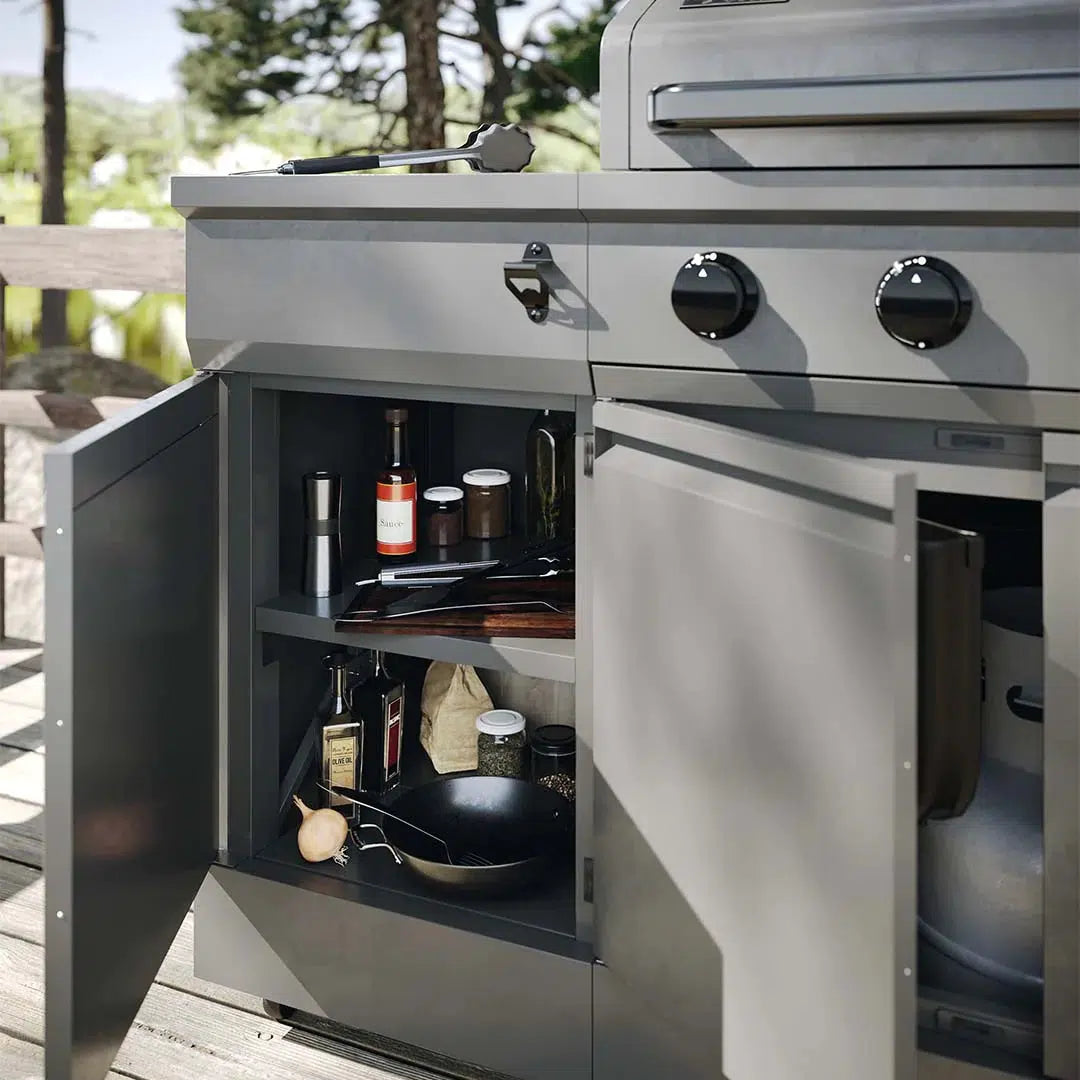 TYTUS Fresno Series Gunmetal Gray Island Grill