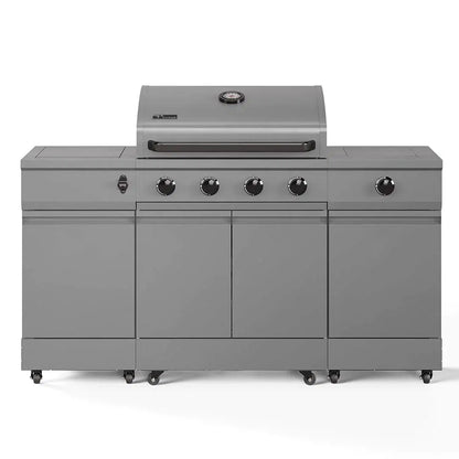 TYTUS Fresno Series Gunmetal Gray Island Grill