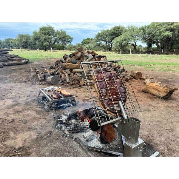 Tagwood BBQ Asador Style Basement Clamp Grill