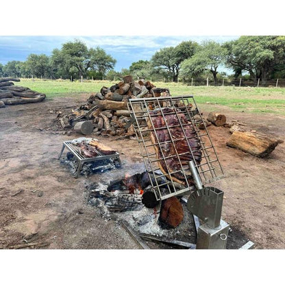 Tagwood BBQ Asador Style Basement Clamp Grill