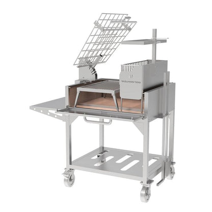Tagwood BBQ BBQ33SS Argentine Clamp Grill With Firebox
