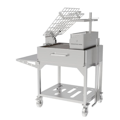 Tagwood BBQ BBQ33SS Argentine Clamp Grill With Firebox
