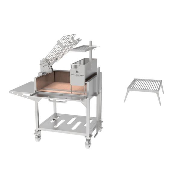 Tagwood BBQ BBQ33SS Argentine Clamp Grill With Firebox