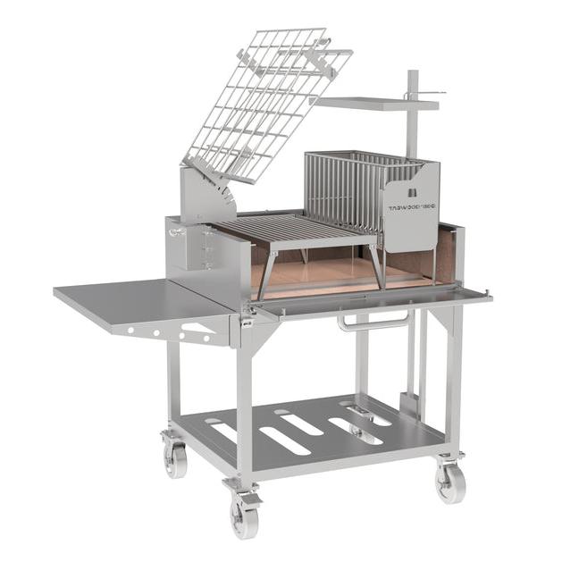 Tagwood BBQ BBQ33SS Argentine Clamp Grill With Firebox