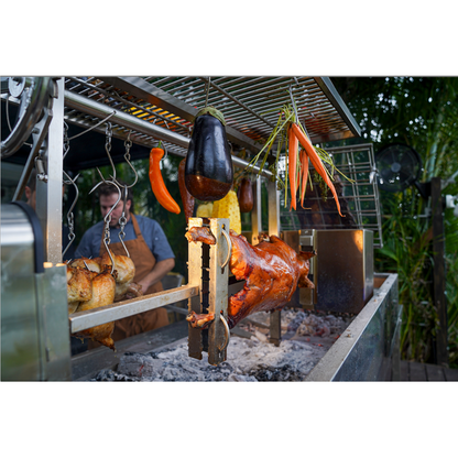 Tagwood BBQ BBQ50SS PRO Stainless Steel Rotisserie Kit