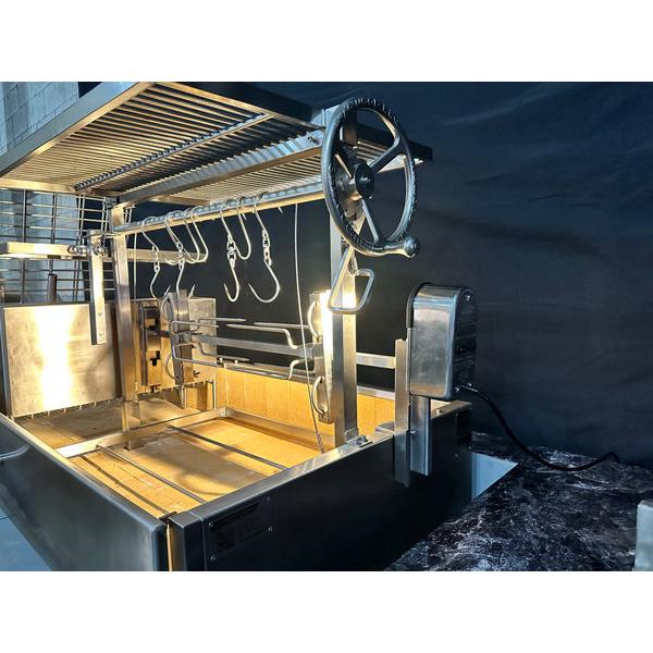 Tagwood BBQ BBQ50SS PRO Stainless Steel Rotisserie Kit