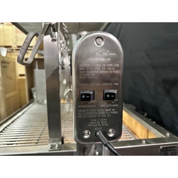 Tagwood BBQ BBQ50SS PRO Stainless Steel Rotisserie Kit